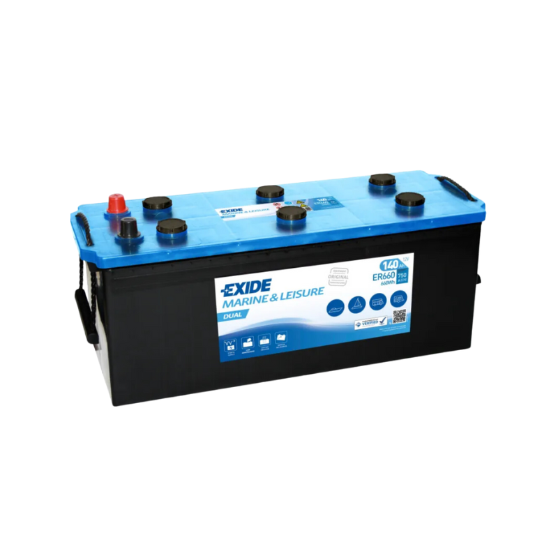 Batterie EXIDE Plomb acide ER660 140Ah 750AEN