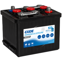 Batterie EXIDE EU77-6 6V 77Ah 650AEN