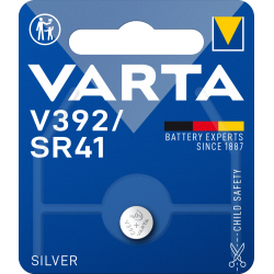 Pile VARTA montre Blisters V392 - SR41 blister de 1