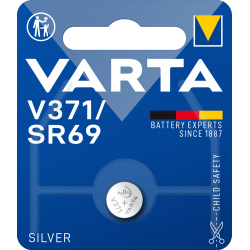 Pile VARTA montre Blisters V371 - SR69 blister de 1