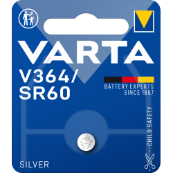 Pile VARTA montre Blisters V364 - SR60 blister de 1