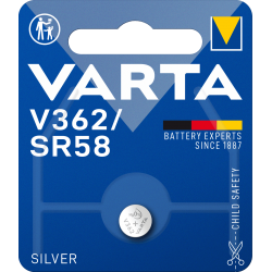Pile VARTA montre Blisters V362 - SR58 blister de 1