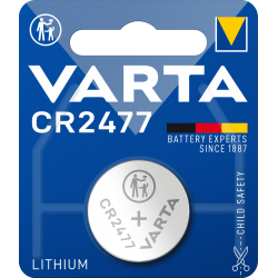 Pile VARTA électronique CR2477 (blister de 1)