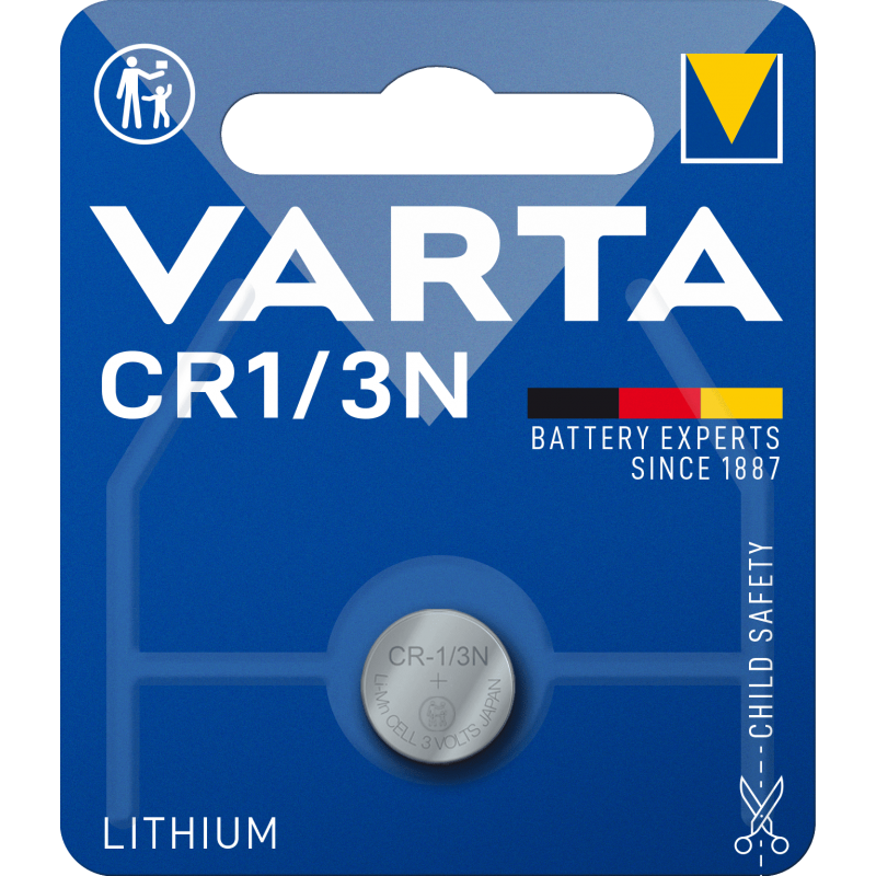 Pile VARTA électronique CR1/3N (blister de 1)