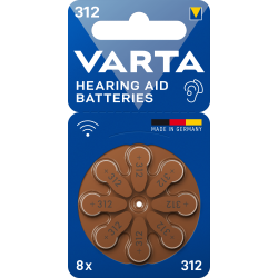 Pile VARTA auditive 312 bli 8