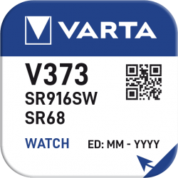 Pile VARTA montre Oxyde d'Argent V373 - SR68