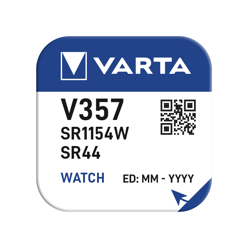 Pile VARTA montre Oxyde d'Argent V361 - SR58 - High drain