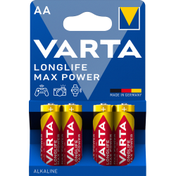 Pile VARTA alcaline Longlife Max Power X4
