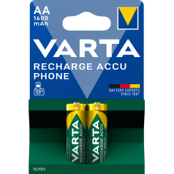 Pile VARTA rechargeable LR06 - AA 1700 mAh pour téléphone X2