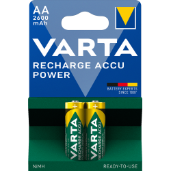 Pile VARTA ACCUS PROFESSIONNEL HR06 - AA 2600 mAh X2