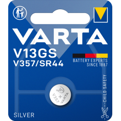 Pile VARTA montre Blisters V357 - SR44 blister de 1