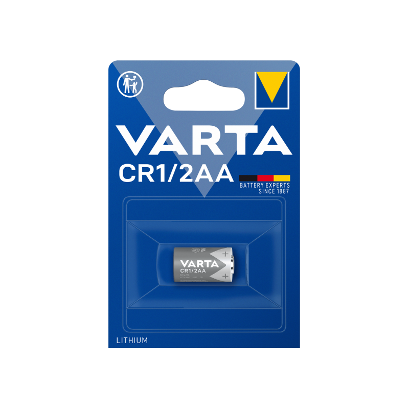 Pile VARTA électronique LITHIUM CR1/2 AA 3V - CR14250 - Bx1