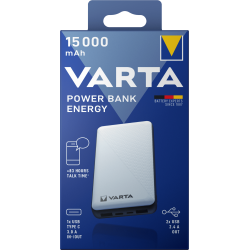 Chargeur VARTA POWER BANK ENERGY 15000 mAh