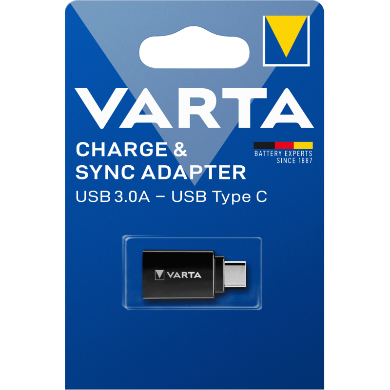 VARTA ADAPTATEUR USB 3.0 VERS USB 3.1 TYPE C CONNECTOR