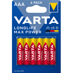 Pile VARTA LR06 (AA) Max Power Bx6