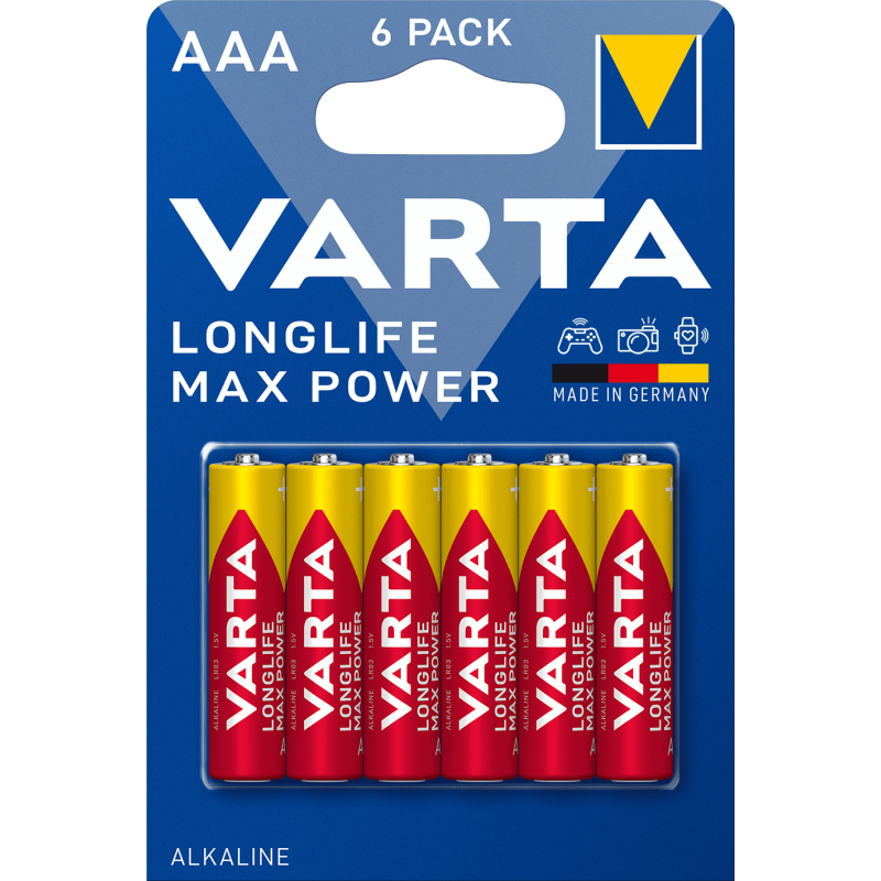 Pile VARTA LR06 (AA) Max Power Bx6