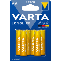 Pile VARTA LR06 (AA) Longlife Bx6
