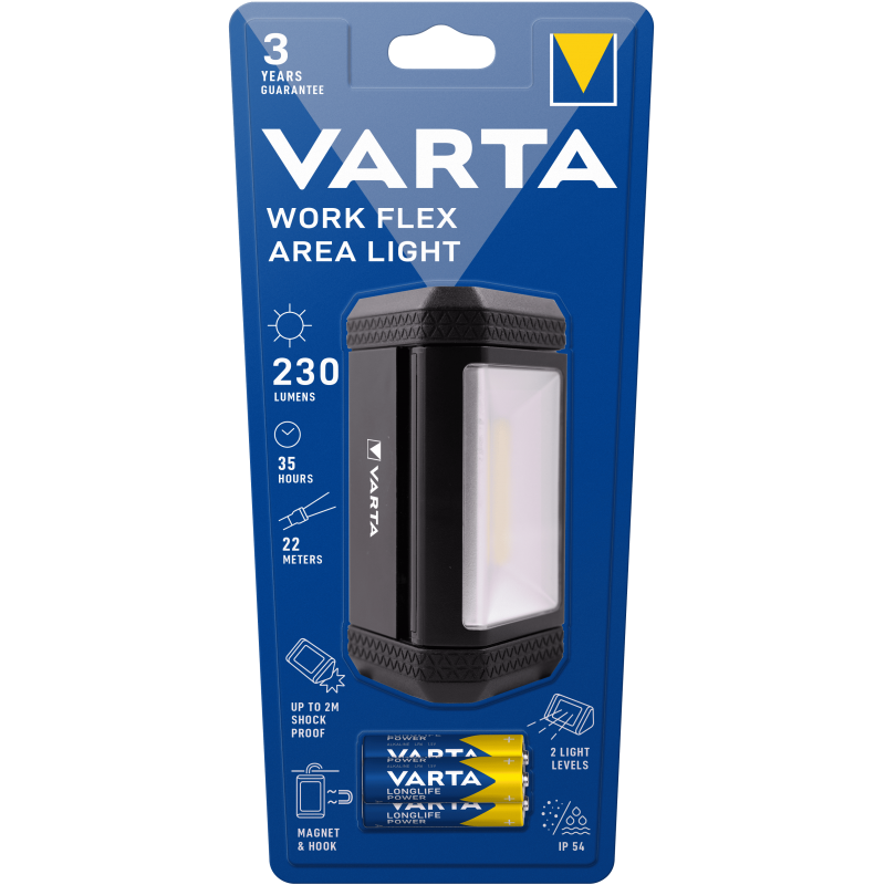 Lampe VARTA Projecteur Work Flex Aréa Light