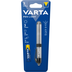 Lampe VARTA Stylo lumineux en aluminium durable
