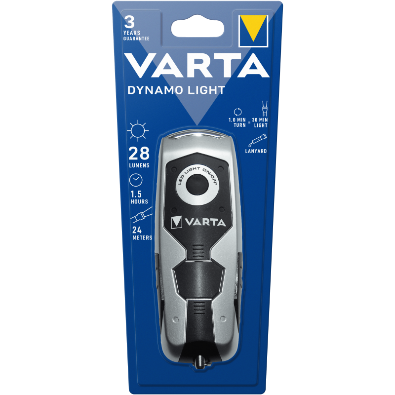 Lampe VARTA rechargeable Dynamo light LED