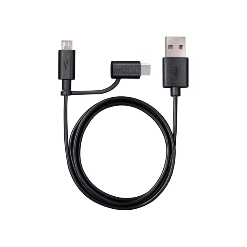 Ampoule VARTA CHARGE & SYNC 2 in 1 Micro USB & USB TYPE C CABLE
