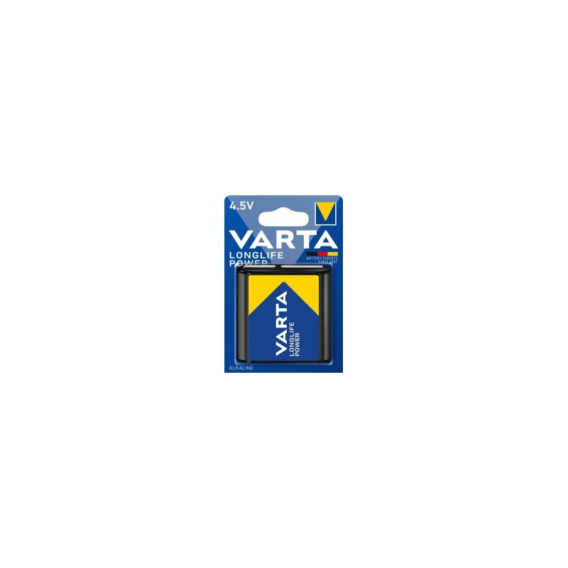 Pile VARTA alcaline 3LR12 (4,5V) Longlife PowerX1