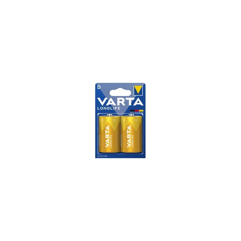 Pile VARTA alcaline LR20 ( D ) Longlife X2