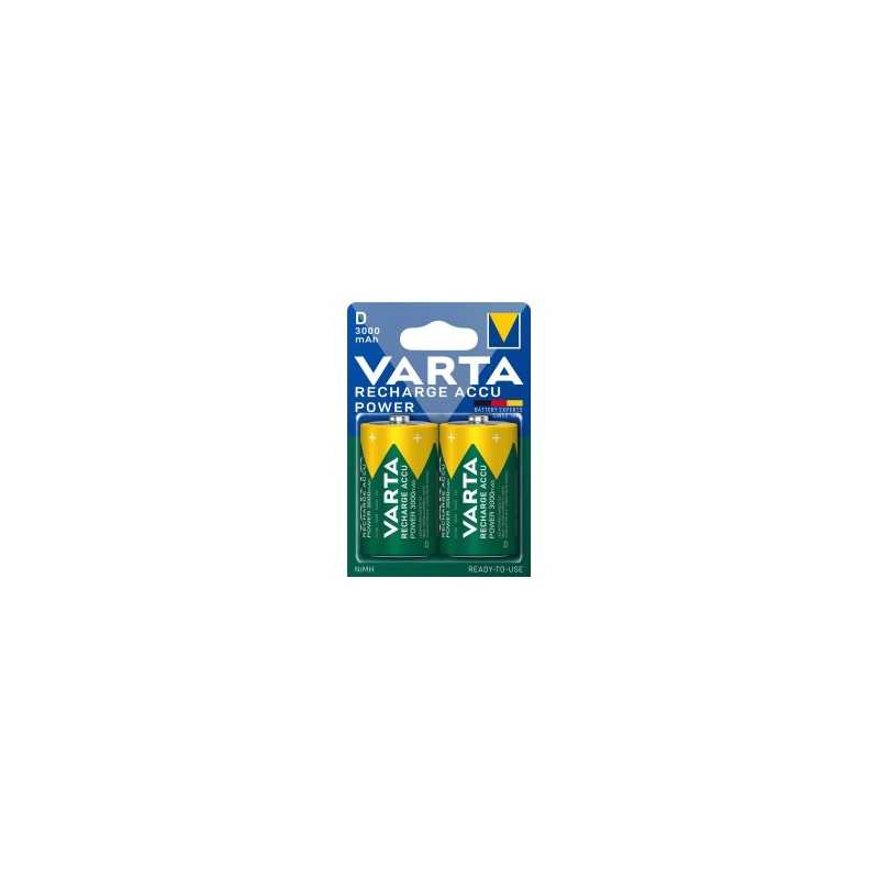 Pile VARTA rechargeable HR29 - D 3000 mAh X2