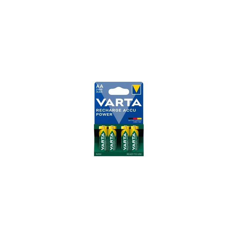 Pile VARTA rechargeable HR06 - AA 2100 mAh X4