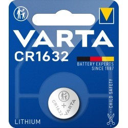Pile VARTA électronique CR1632 (blister de 1)