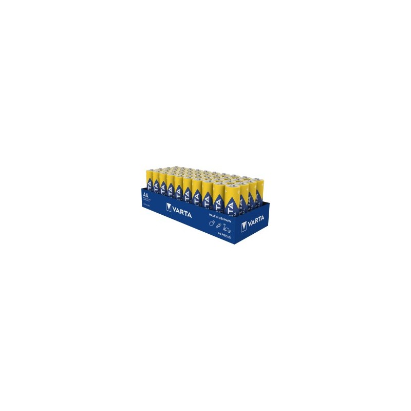 Pile VARTA industrielle sachets de 4 LR6-AA-AM3