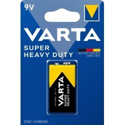 Pile VARTA saline 6LR61 (9V) Superlife X1