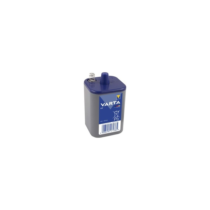 Pile VARTA 4R25 saline 6V plastique à ressort