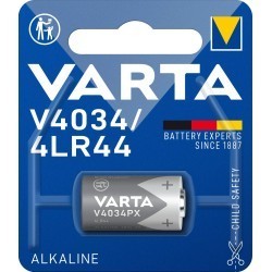 Pile VARTA électronique 4LR44  - 4034PX (blister de 1)
