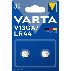 Pile VARTA électronique LR44 - V13GA (blister de 2)