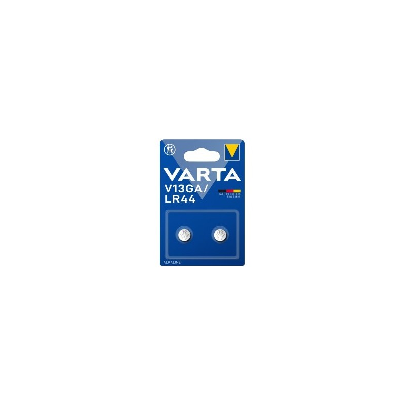 Pile VARTA électronique LR44 - V13GA (blister de 2)