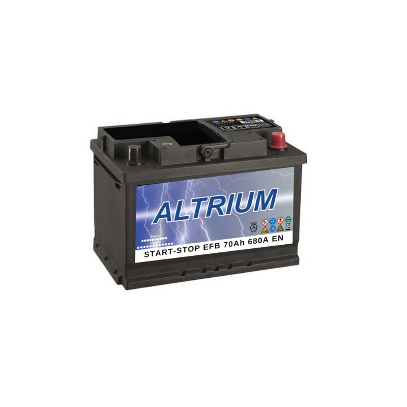 Batterie voiture Start & Stop EFB 70Ah 680AEN (pas cher)