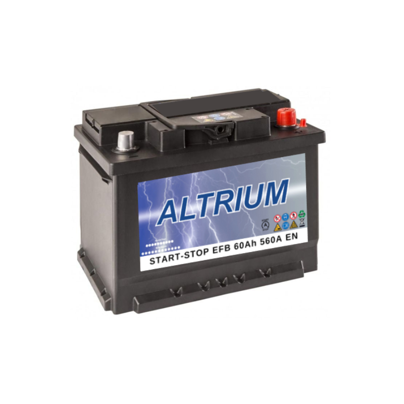 Batterie voiture Start & Stop EFB 60Ah 560AEN (pas cher)