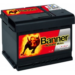 Batterie BANNER P6219 62Ah 550A