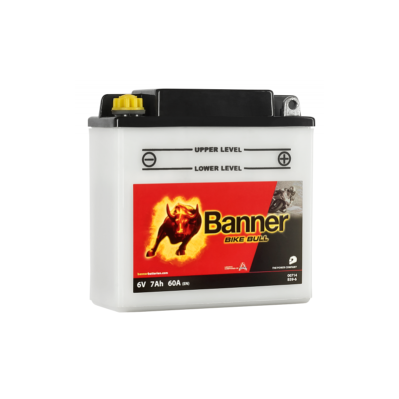 Batterie moto BANNER BB39-6 7Ah 60A