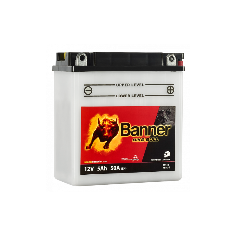 Batterie moto BANNER BB5L-B 5Ah 50A