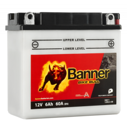 Batterie moto BANNER B12N5 5-3B 6Ah 60A