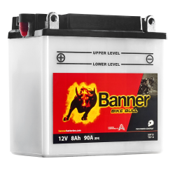 Batterie moto BANNER BB7-A 8Ah 90A
