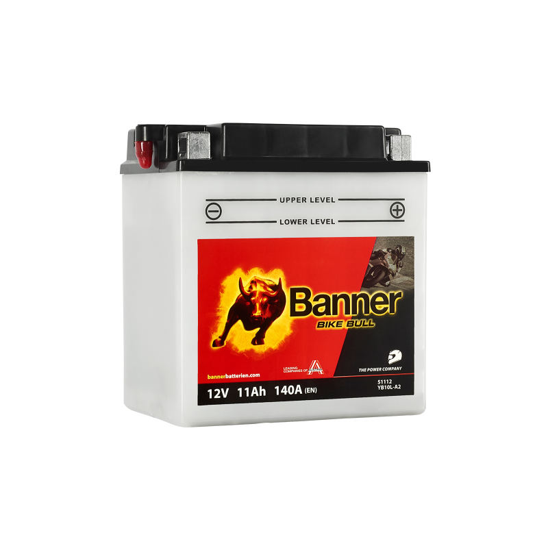Batterie moto BANNER BB10L-A2 11Ah 140A