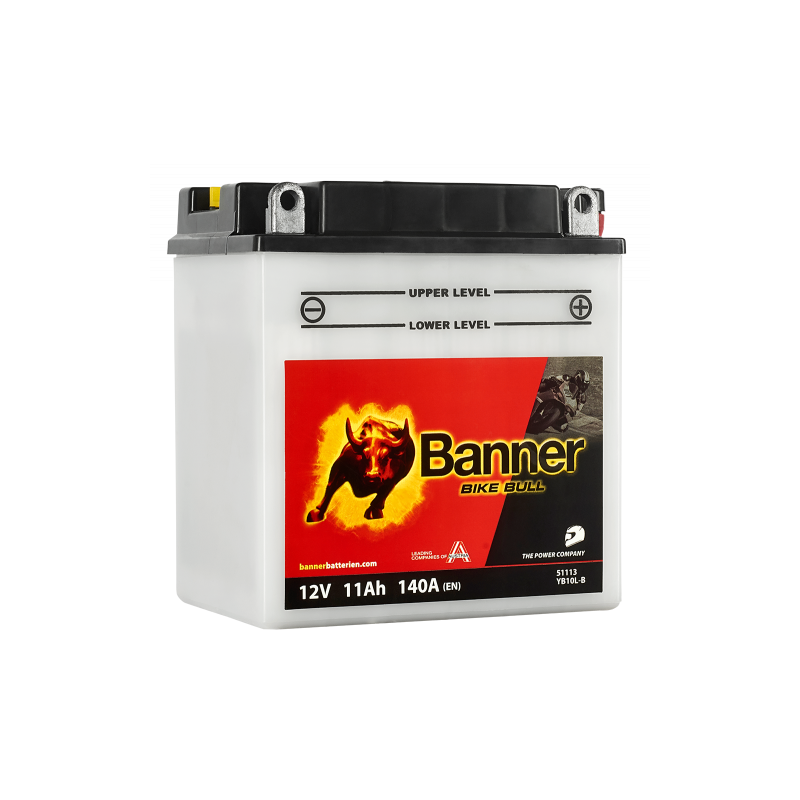 Batterie moto BANNER BB10L-B 11Ah 140A