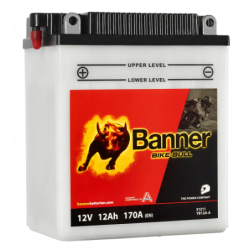 Batterie moto BANNER BB12A-A 12Ah 170A