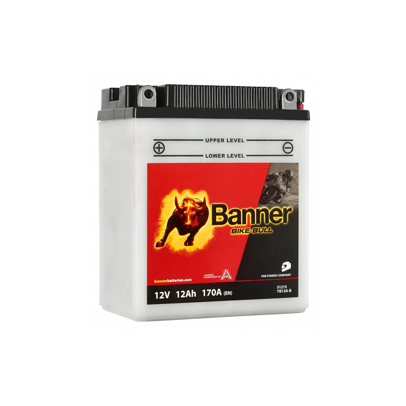Batterie moto BANNER BB12A-B 12Ah 170A