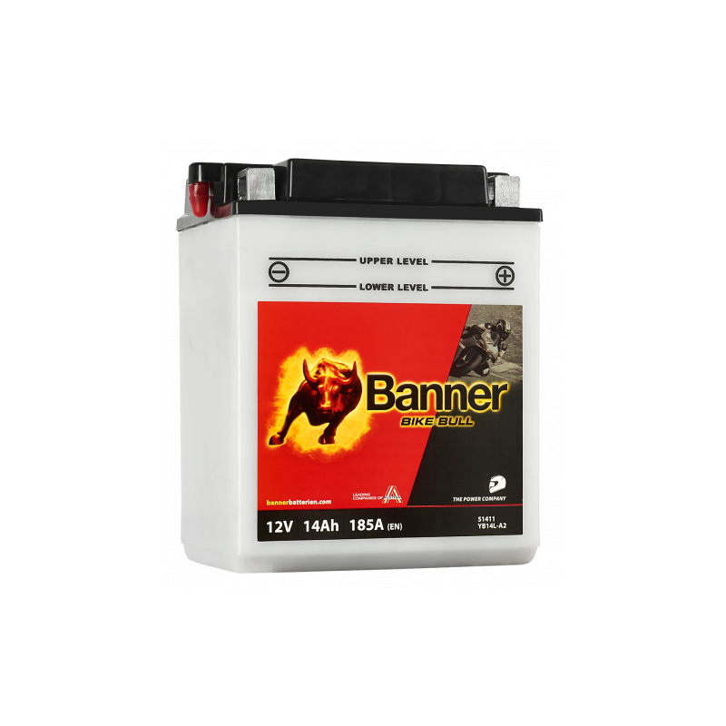 Batterie moto BANNER BB14L-A2 14Ah 185A