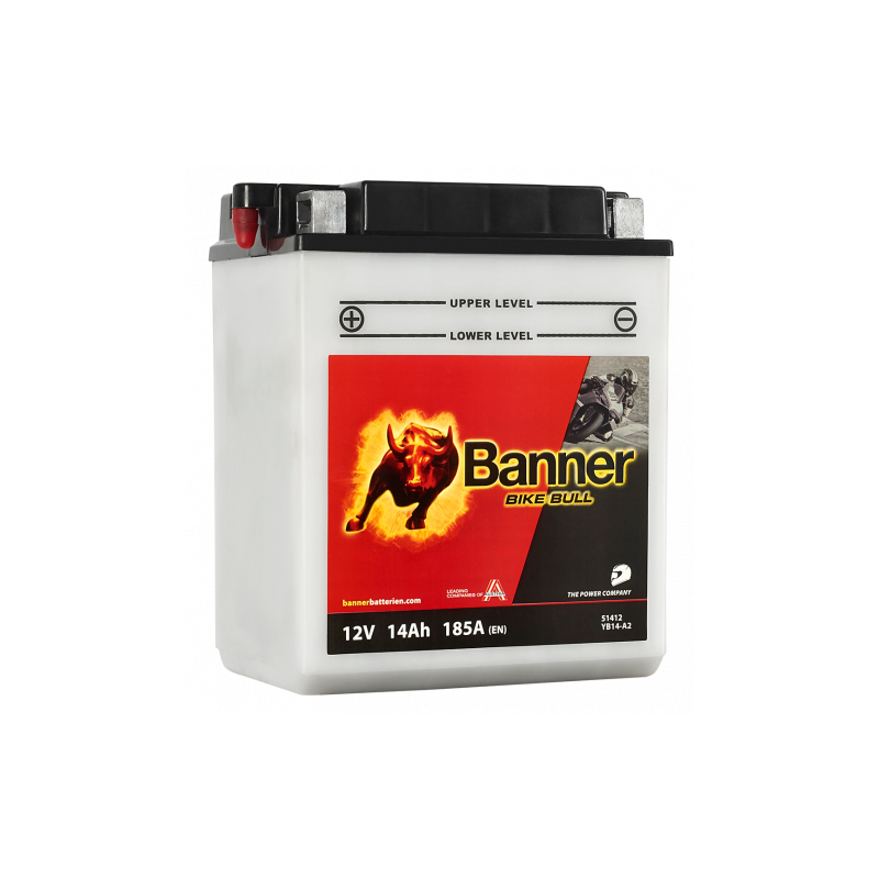 Batterie moto BANNER BB14-A2 14Ah 185A
