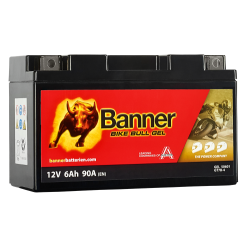 Batterie moto BANNER BGT7B-4 6Ah 90A